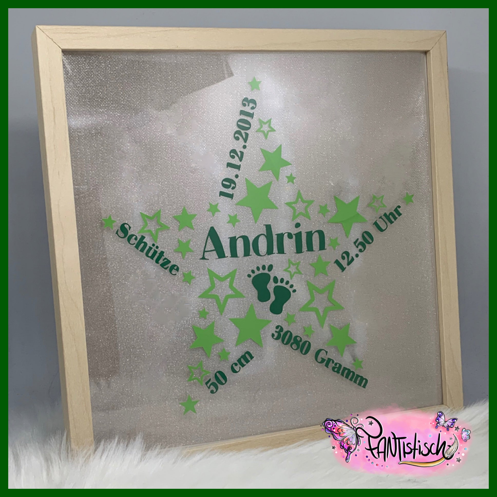 Beleuchteter Bilderrahmen