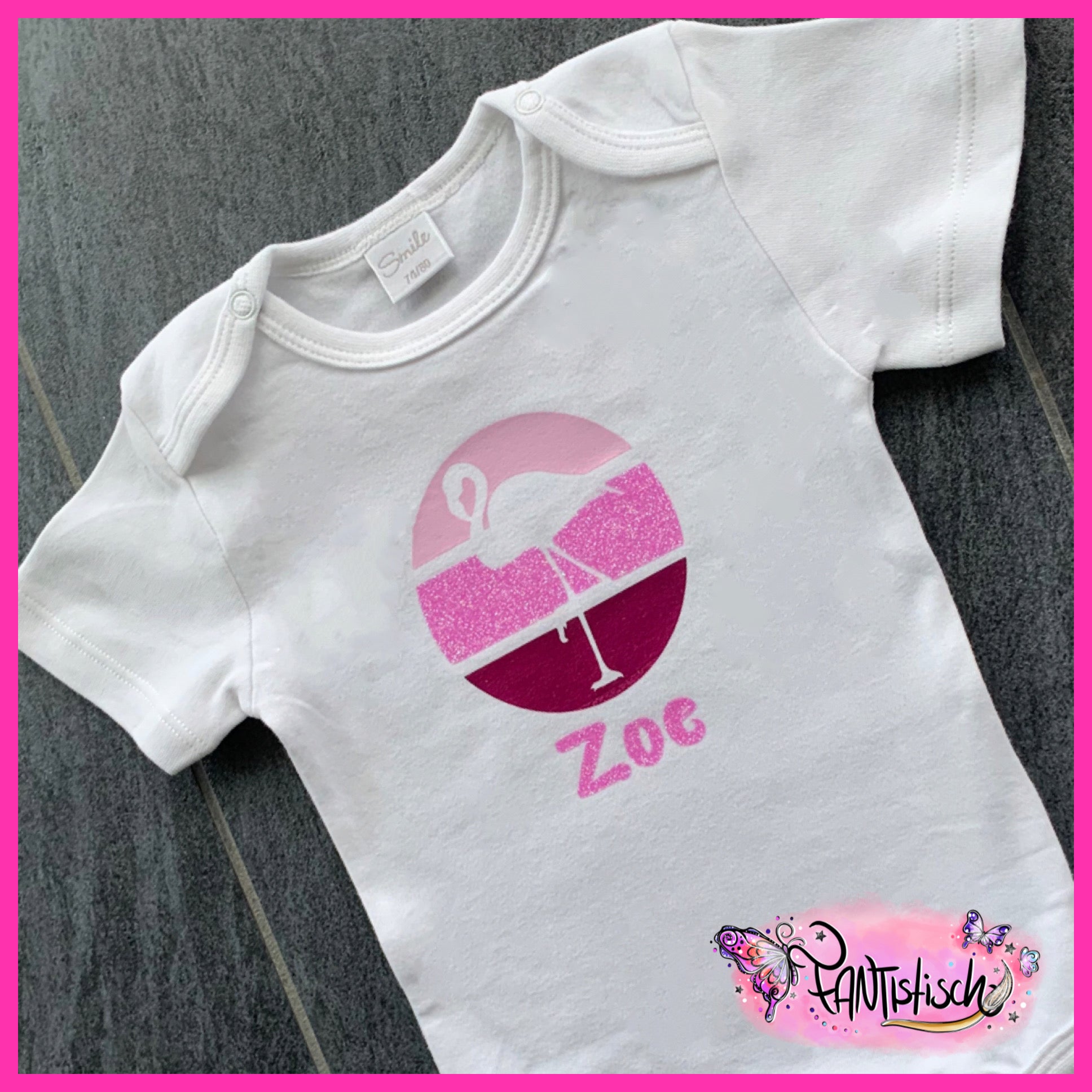 Kinder-T-Shirt oder Babybody mit FANTIstischem Motiv
