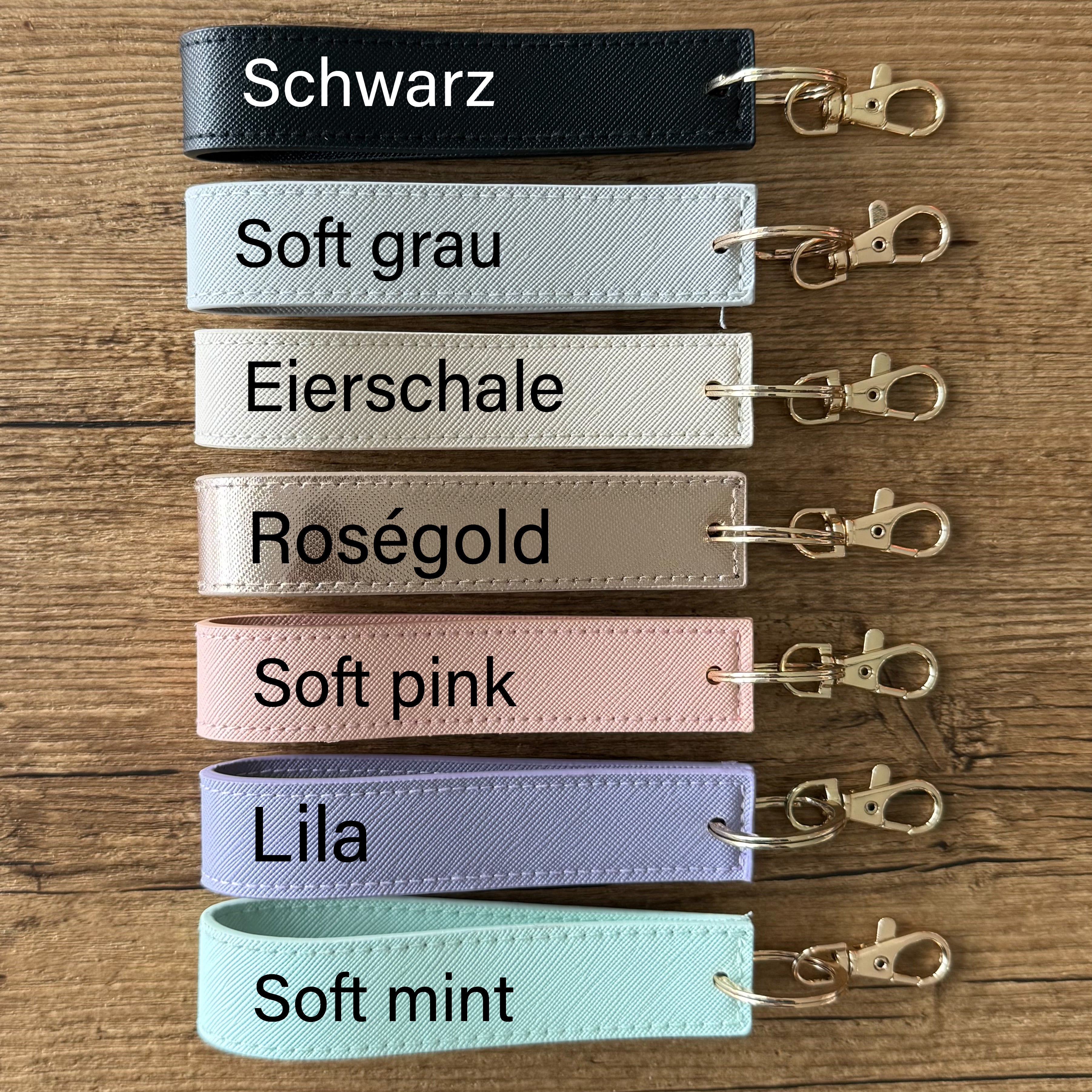 Schlüsselanhänger aus Kunstleder