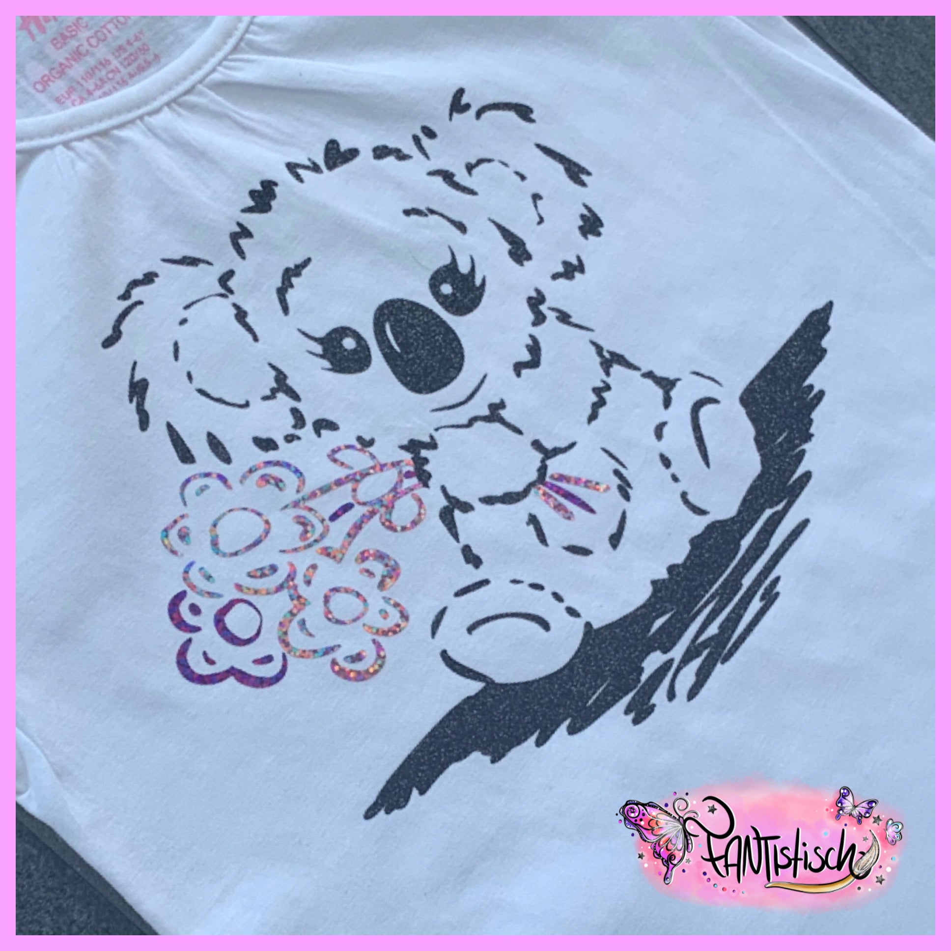 Kinder-T-Shirt oder Babybody mit FANTIstischem Motiv