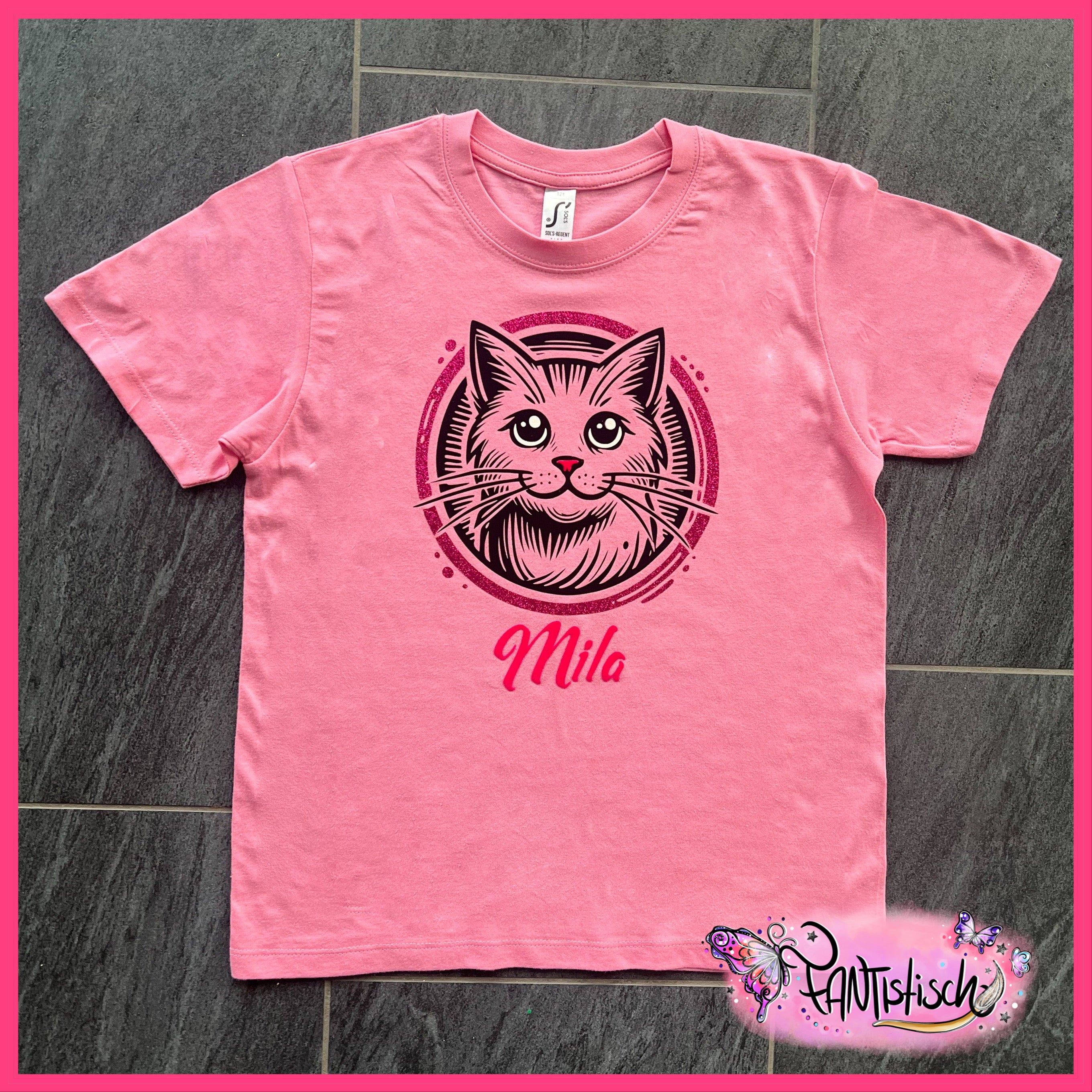 Kinder-T-Shirt oder Babybody mit FANTIstischem Motiv