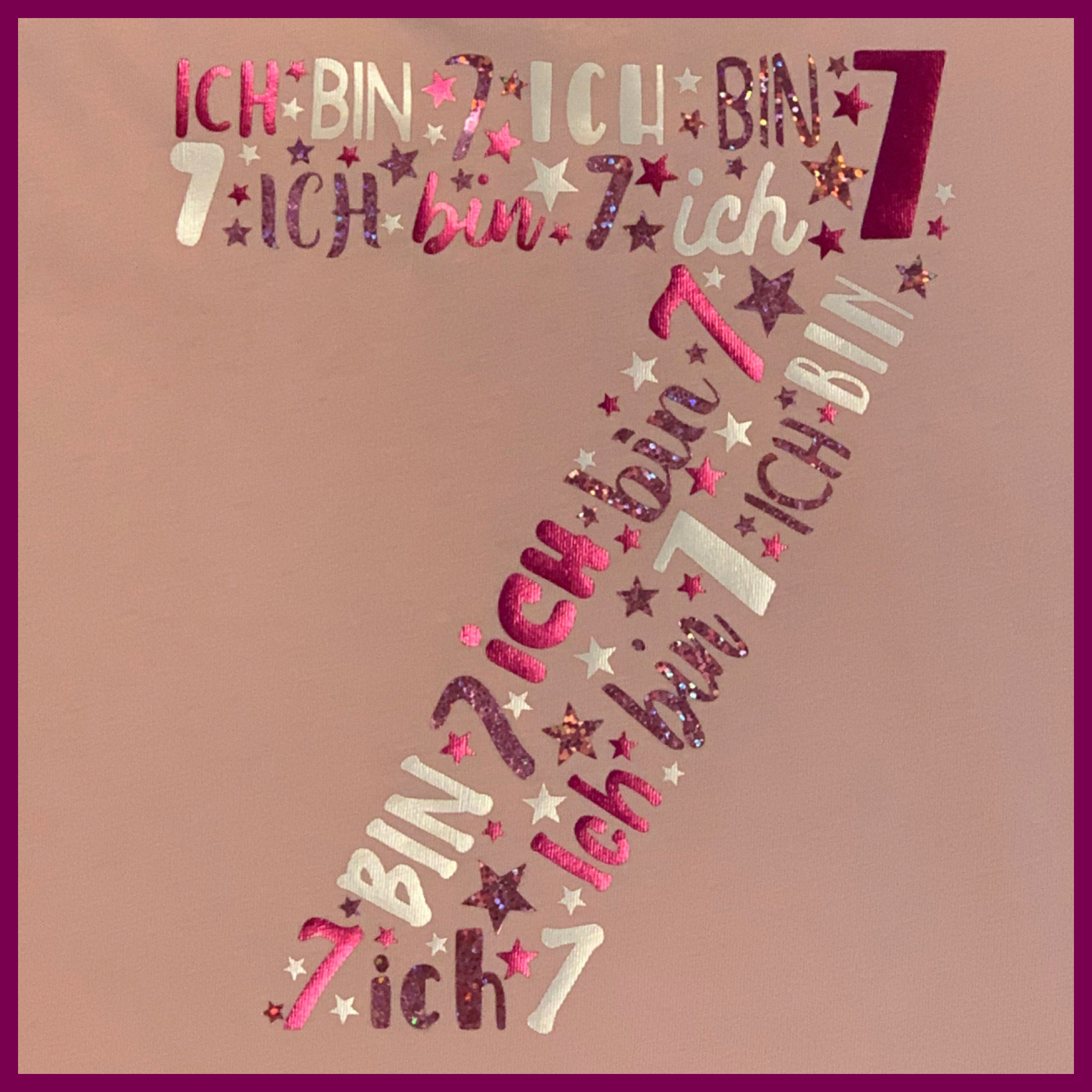 Kinder-T-Shirt mit Geburtstagszahl