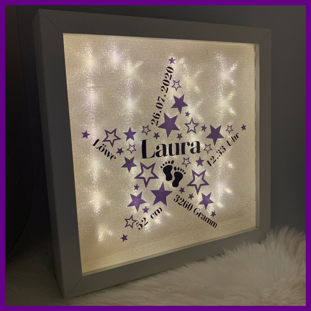 Beleuchteter Bilderrahmen